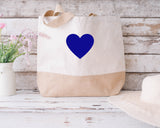 Bold Heart Designs Natural Beach Bag