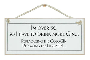 Replacing the Gin....