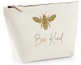 Bee Range. Natural Make Up Bag