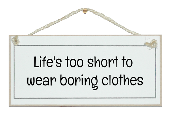 ...boring clothes