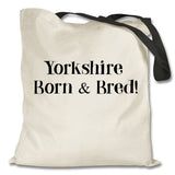 Personalised Born and bred...tote bags