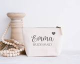 Personalised Bride Tribe Make Up Bags