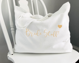 Organic Marina Bride Stuff Bag