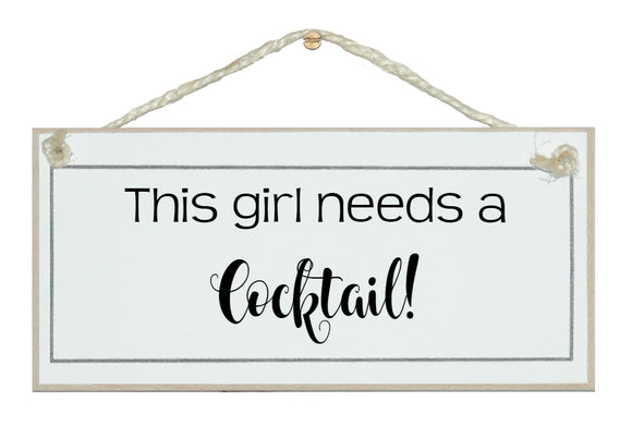 This girls needs...cocktail
