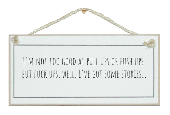 ...fuck ups...