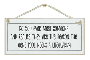 Gene pool...