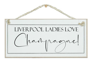 ...Ladies love Champagne