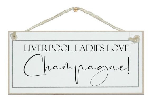 ...Ladies love Champagne