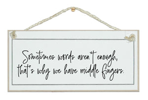 Sometimes words aren't enough...