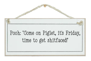 Pooh, it's Friday...