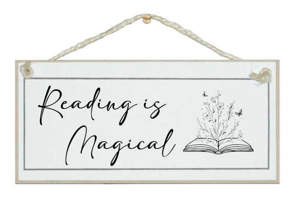 Reading is magical