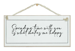 Time with you...