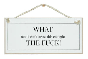 What...and I can't stress this enough *WARNING*