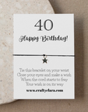 Landmark Special Birthday Wish Star Bracelets