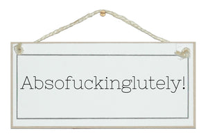 Abso********lutely!