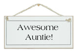 Awesome Auntie!