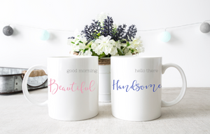 Beautiful & Handsome Mug Set