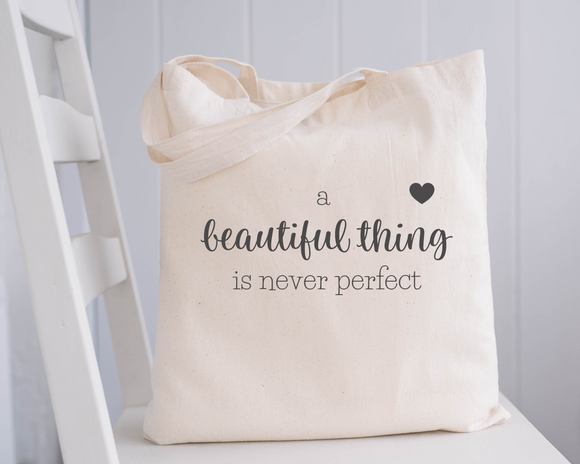 A beautiful thing... Natural Tote Bags