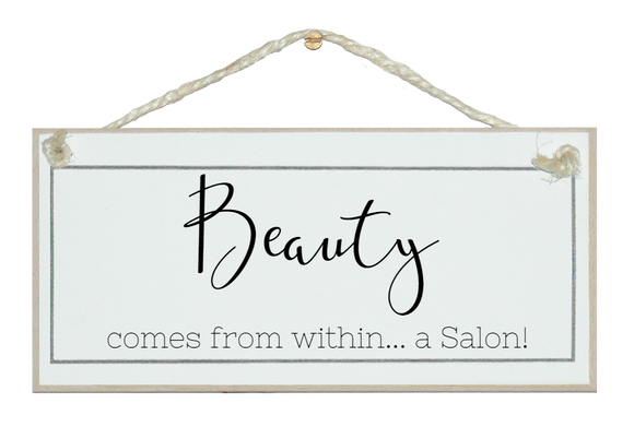 Beauty...within the salon