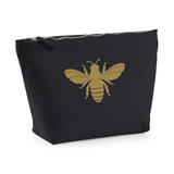 Bee Range. Black make up bag