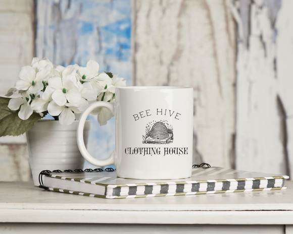 Vintage Bee Hive Mug