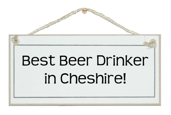 Best Beer drinker in...