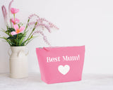 Best Mum & heart design. Make Up Bag