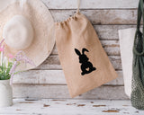 Jute Drawstring Easter Egg Hunt Bag