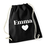 Personalised Canvas Gymsac Bags