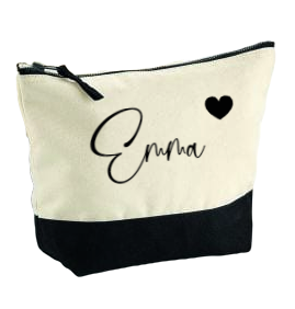 Personalised Dipped Base Accessory Bags