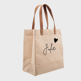 Personalised Name Luxury Juco Shoulder Bag