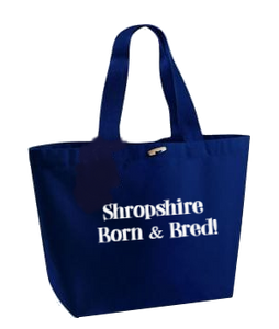 Bespoke area Born and Bred canvas marina bags