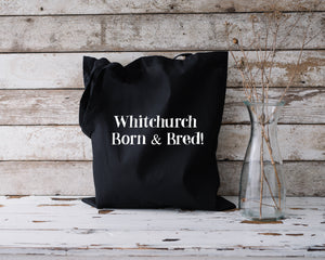Personalised Born and bred...tote bags