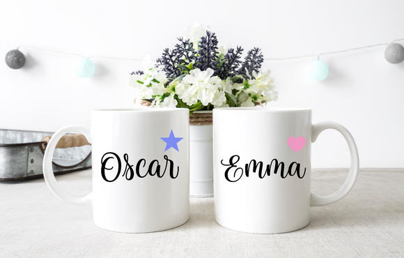 Personalised Name mugs