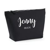 Personalised Bride Make Up Bag