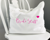 Organic Marina Bride Stuff Bag