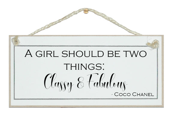 Classy & Fabulous...Coco Chanel