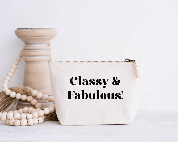 Classy & Fab. Make up bag