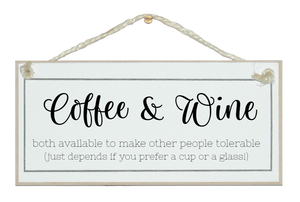 Coffee & Wine...