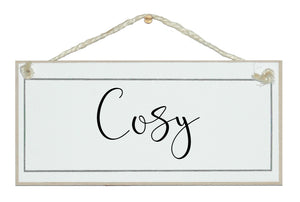 Cosy sign