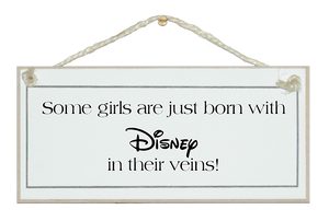 ...Disney in their veins! Sign