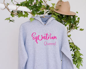 Equestrian Queen grey hoodie