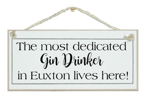 Dedicated Gin drinker in...