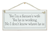 Farming signs