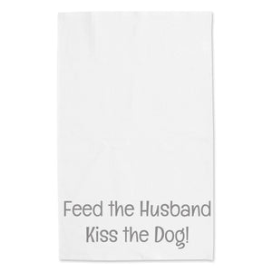 Feed the husband... tea towel