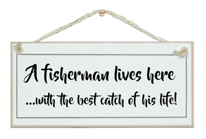 Fisherman lives here...