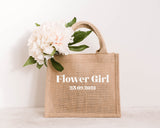 Bride Tribe Mini Jute Bags
