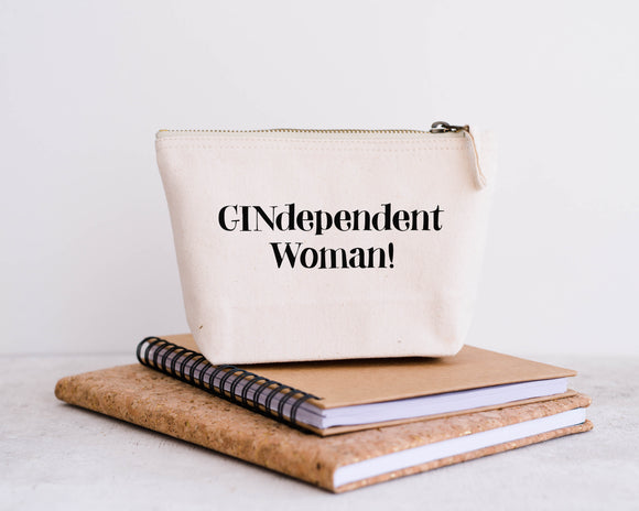 GINdependent woman...make up bag