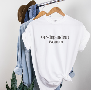 GINdependent woman. T-Shirt