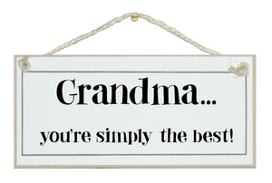Grandma, simply the best